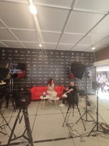 Entrevista a Júpiter por Publisher Weekly en la Feria del Libro de Madrid