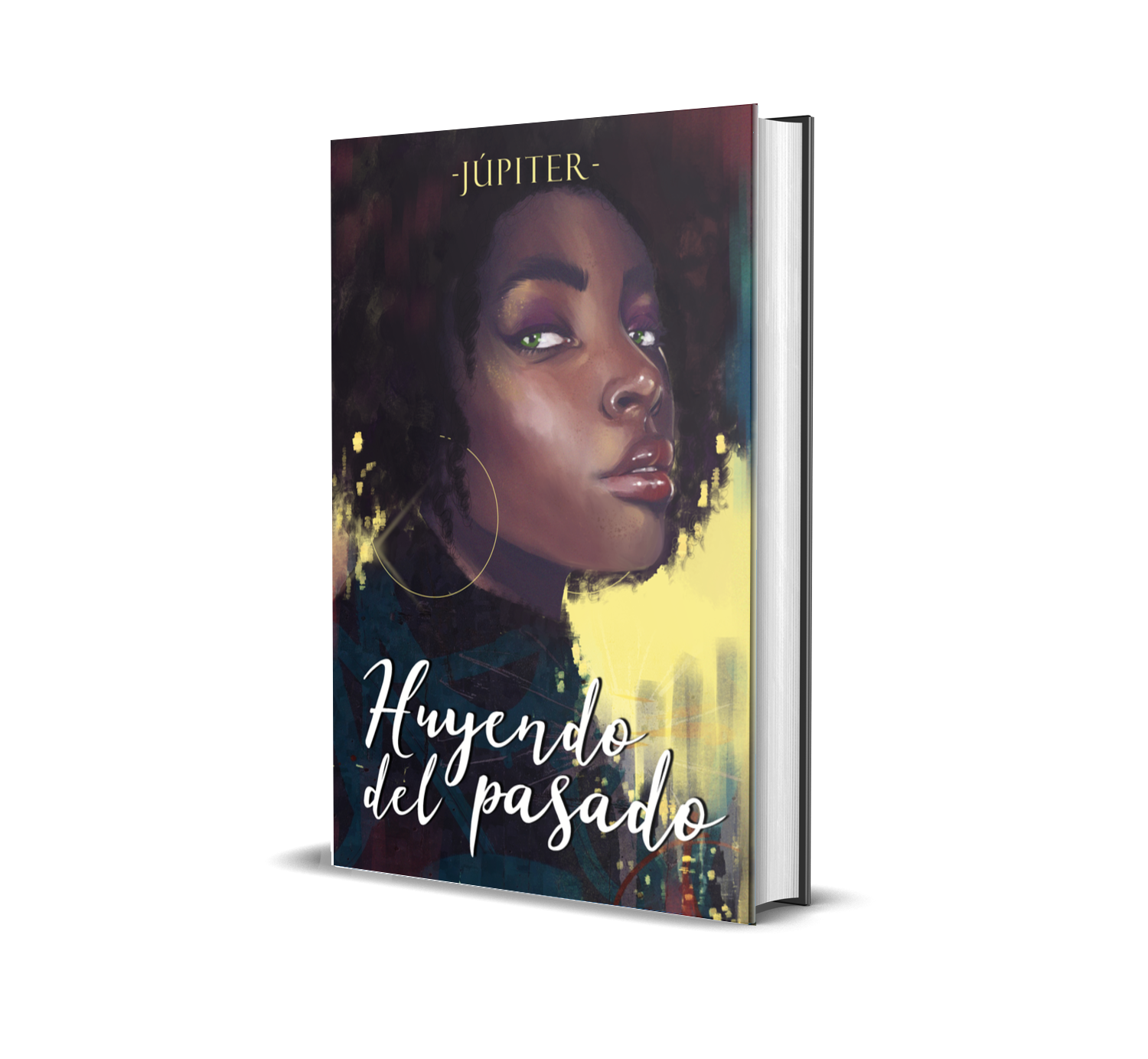 Portada novela Huyendo del Pasado de Júpiter